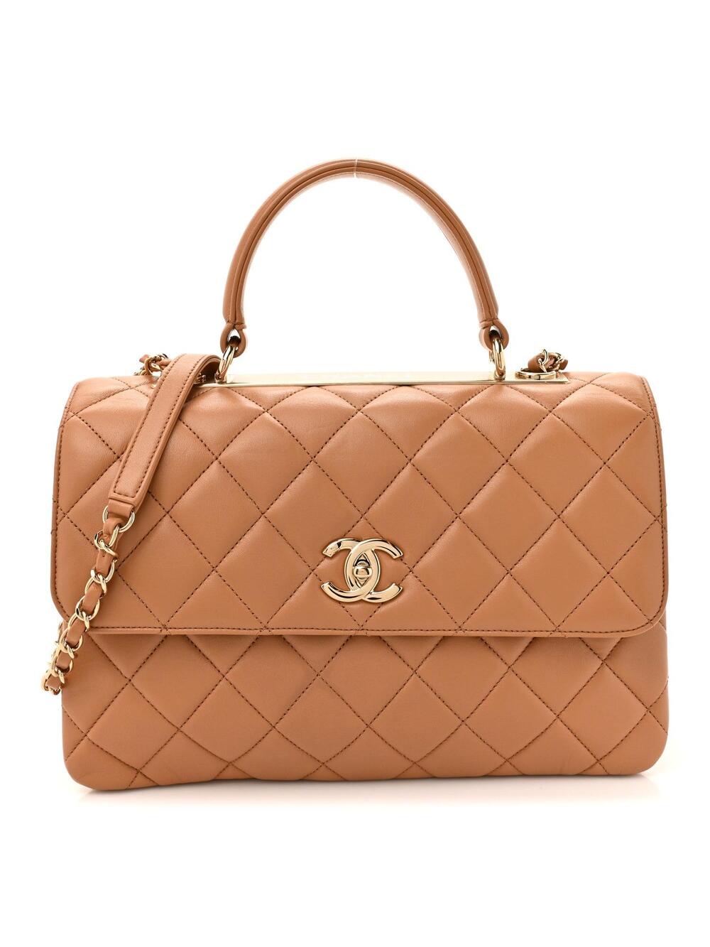 Chanel Lambskin Quilted Medium Trendy #284944C55B